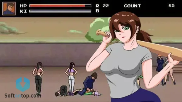 College Brawl Girl Screenshot1