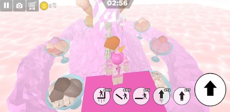 ice cream tower swirl parkour Screenshot11