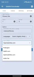 Subtitle Downloader Screenshot1