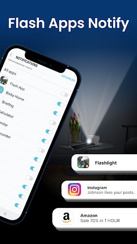 Flashlight: Flash Alert, Flash Screenshot4