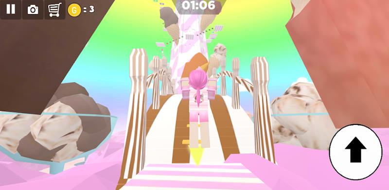 ice cream tower swirl parkour Screenshot8