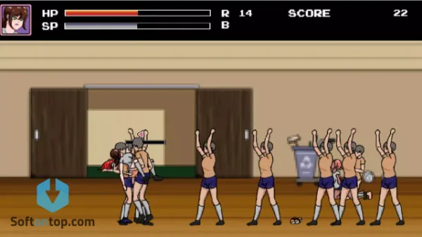 College Brawl Girl Screenshot2