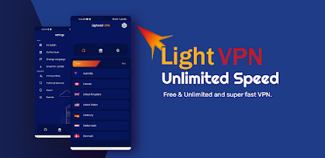 Light VPN - Secure VPN Screenshot1