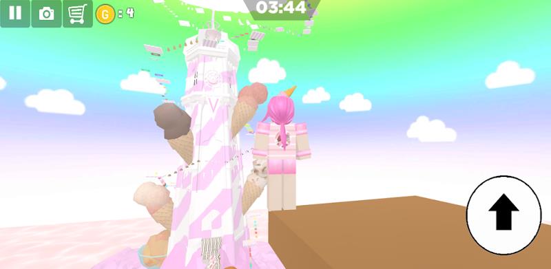 ice cream tower swirl parkour Screenshot6