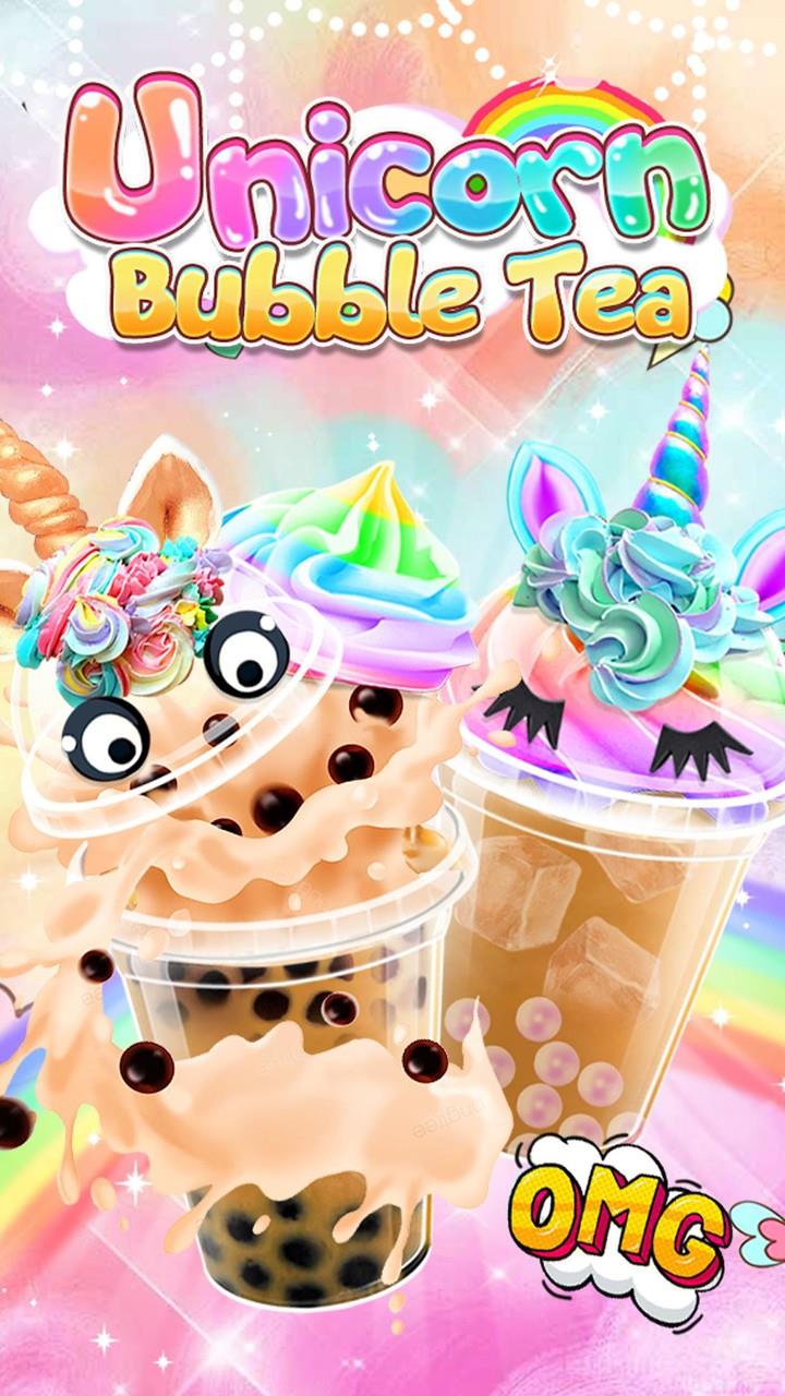 Unicorn Bubble Tea - Icy Drink Screenshot1