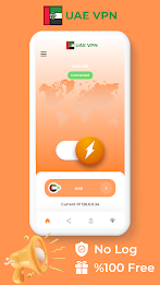 UAE VPN - Fast & Private Proxy Screenshot1