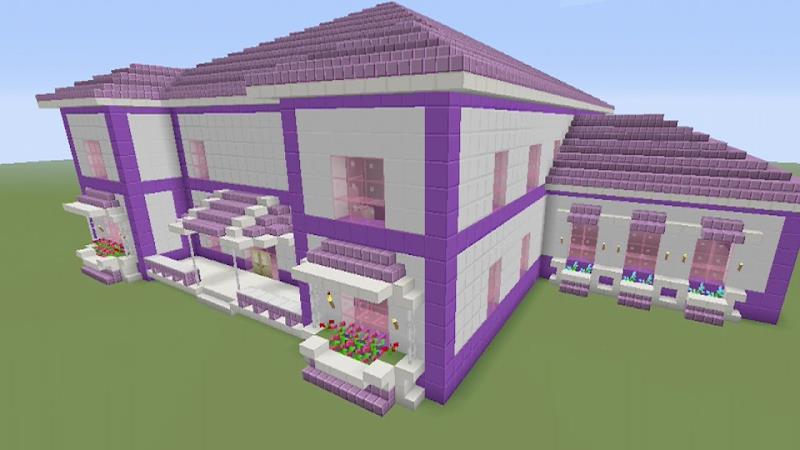 Pink houses for minecraft Screenshot7