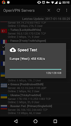 VPN Servers for OpenVPN Screenshot3