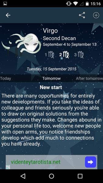 My Horoscope Screenshot4