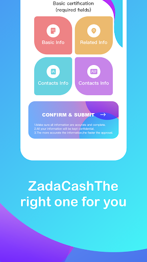 Zada Cash Screenshot3