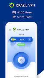 VPN Brazil - Get Brazil IP Screenshot1