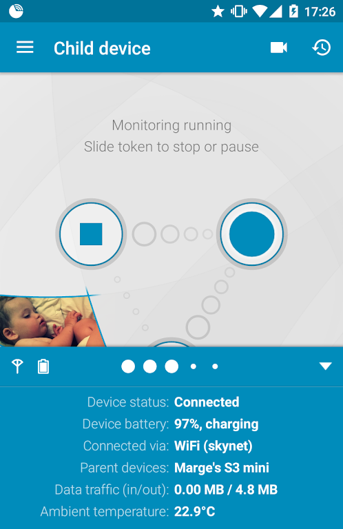 Dormi - Baby Monitor Screenshot3