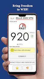 OLLO DNS VPN - Dns Changer Screenshot9