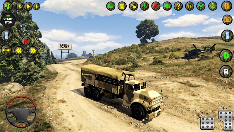 American Army Truck Driving Screenshot3