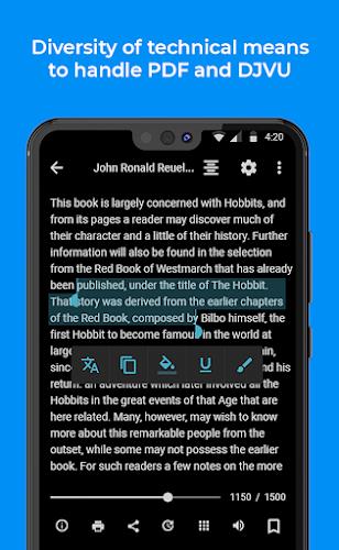 FullReader – e-book reader Screenshot4