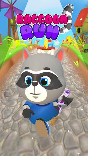 Raccoon Fun Run: Running Games Download Latest Android APK - 51wma