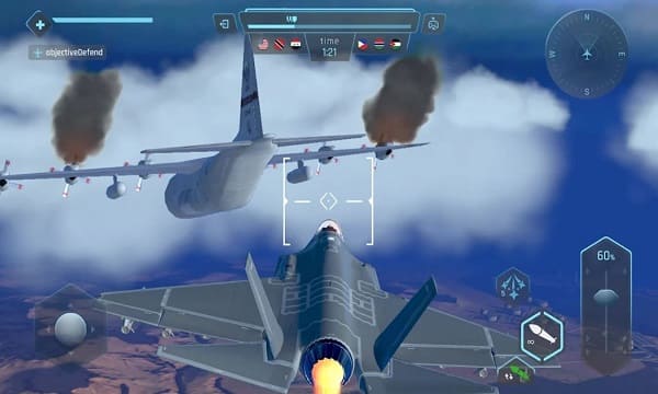 Sky Warriors: Airplane Games Screenshot3