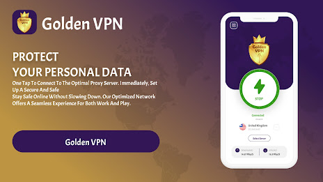 Golden VPN: Hotspot Proxy VPN Screenshot8