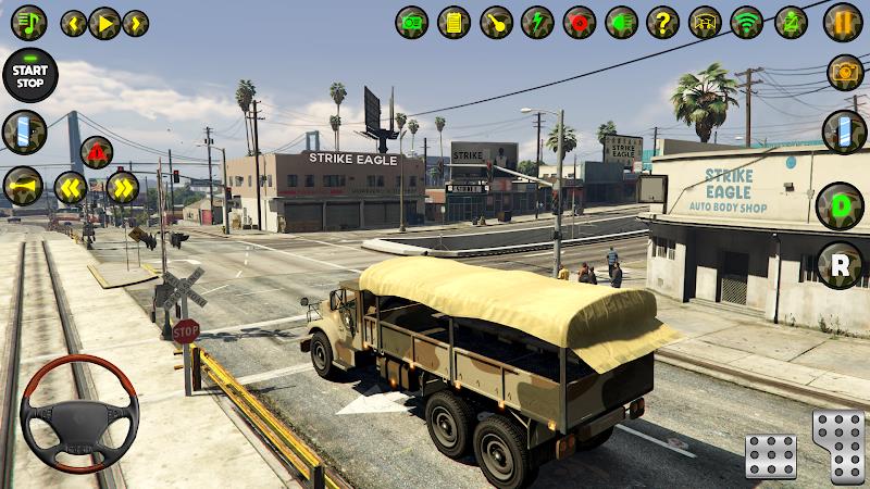 American Army Truck Driving Screenshot4