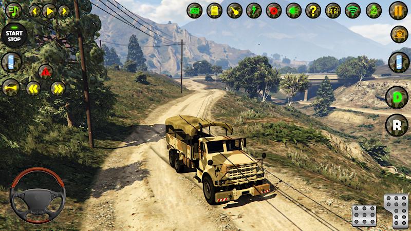 American Army Truck Driving Screenshot1