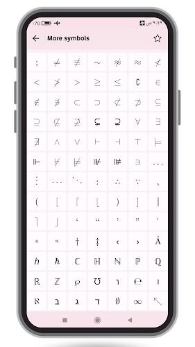 Mathematical formulas editor Screenshot5