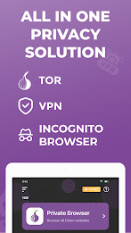 Private Onion Browser + VPN Screenshot5