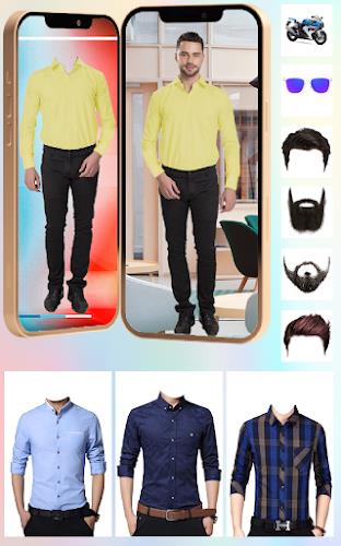 Men Formal Shirt -Photo Editor Screenshot11