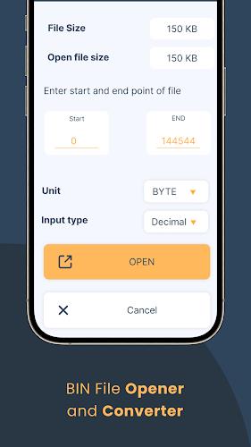 Bin File Opener Converter Screenshot2