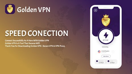 Golden VPN: Hotspot Proxy VPN Screenshot3