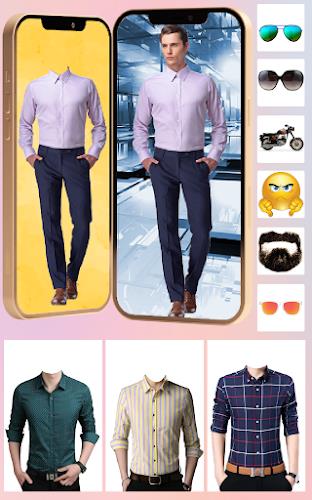 Men Formal Shirt -Photo Editor Screenshot12