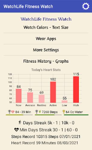 WatchLife Fitness Watch Screenshot1