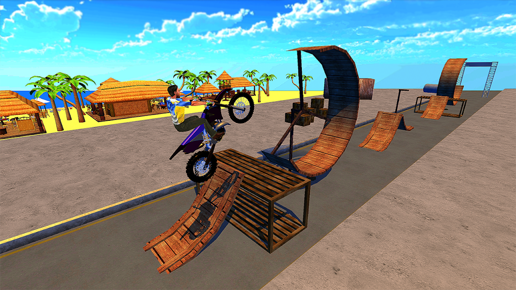 Đua xe đạp Stunts & Ramp Riding Screenshot1