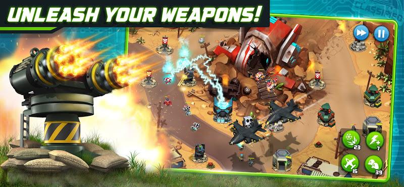 Alien Creeps - Tower Defense Screenshot1