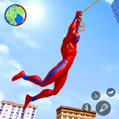 Flying Rope Hero Crime City Simulator Game 2019 APK