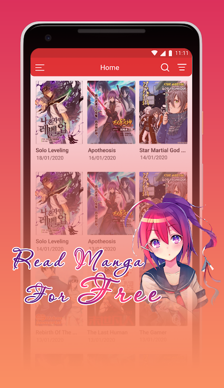 Manga World: Free Manga Reading App Screenshot1