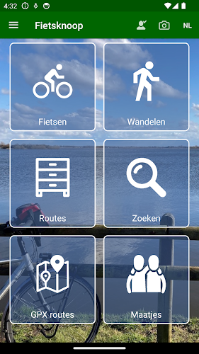 Fietsknoop fietsen en wandelen Screenshot1