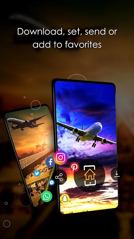 Wallpaper with planes Screenshot3