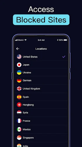 VPN Shield Proxy: Fast & Safe Screenshot1