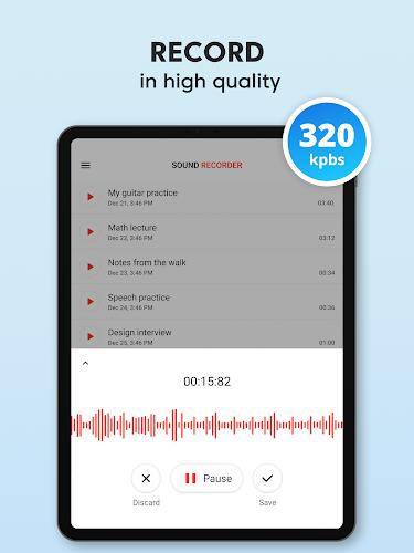 Sound Recorder Plus: Voice Rec Screenshot10