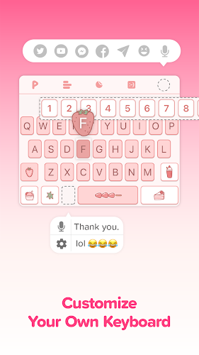 PlayKeyboard - Fonts, Emoji Screenshot14