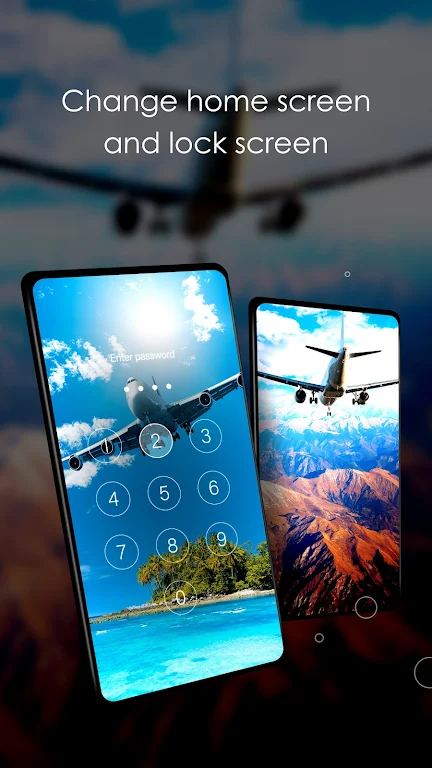 Wallpaper with planes Screenshot2