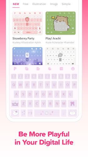 PlayKeyboard - Fonts, Emoji Screenshot1