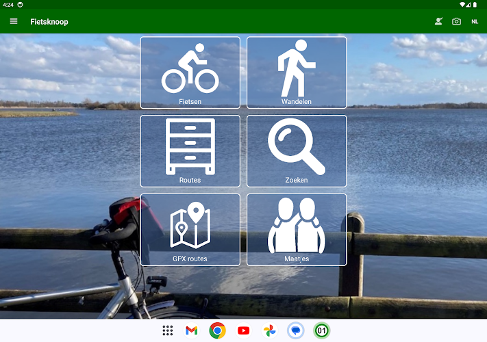 Fietsknoop fietsen en wandelen Screenshot8