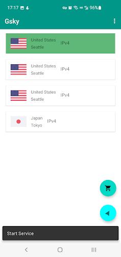 Gsky VPN - Secure proxy Screenshot3