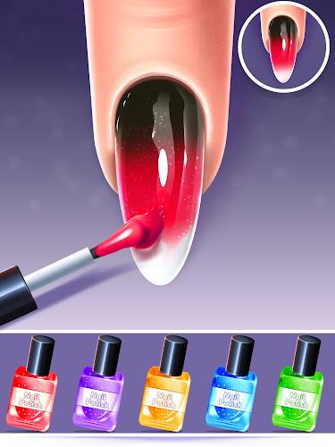 Nail Salon Fashion Makeup Game Screenshot11