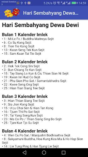 Kalender Sembahyang + Alarm Screenshot14