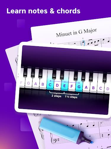 Piano Academy - Lær klaver Android-appPiano Academy - Lær klaver Android-app  