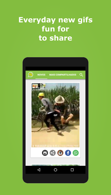 Gifs engraçados para compartilhar no whatsapp Screenshot1
