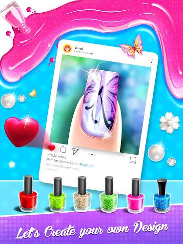 Nail Salon Fashion Makeup Game Screenshot20