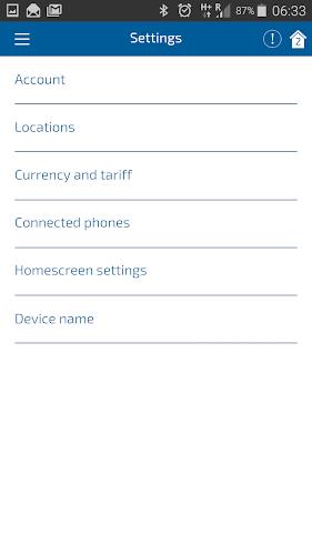 Baxi Thermostat Screenshot3